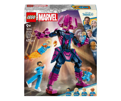 Klocki LEGO® LEGO Marvel 76316 Figurka Fantastycznej Czwórki kontra Galactus
